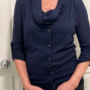 Ann Taylor Navy wool sweater